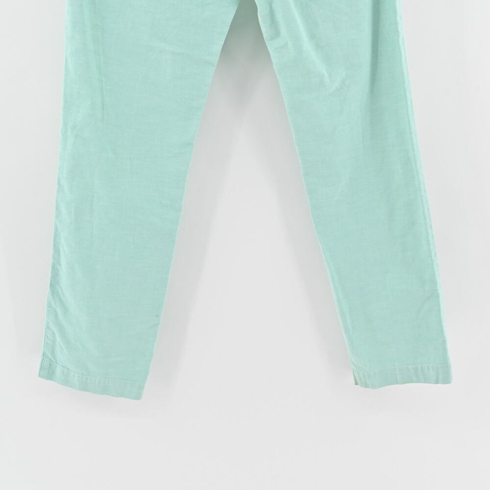 VINEYARD VINES Pants Mens Sz 30x32 Cotton Slim Taper Leg Teal Blue Casual Preppy - Picture 6 of 12